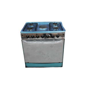 Eurochef 60×90 Cooker – 4 Gas Burners & 1 Electric Hot Plate with Oven