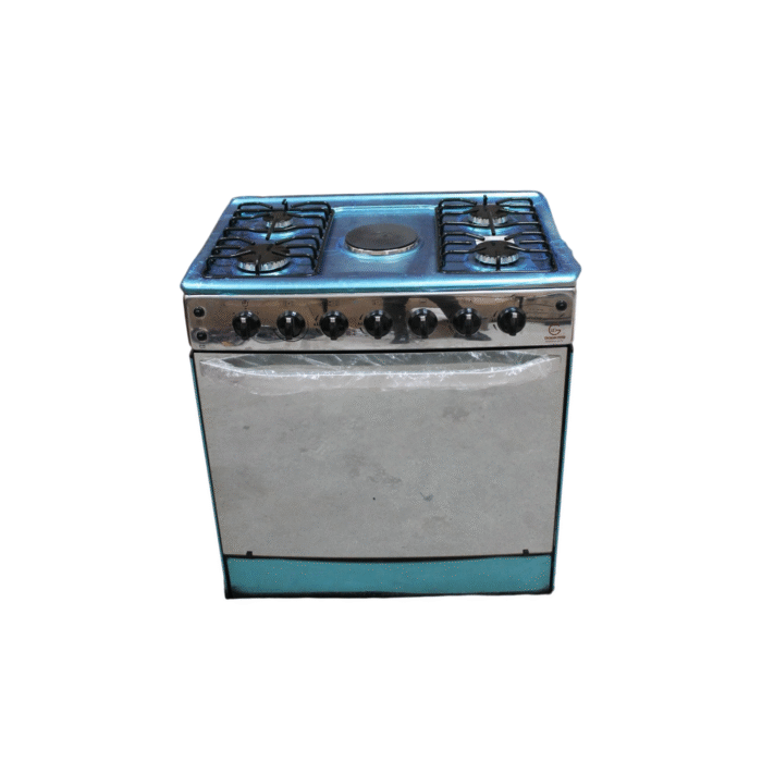 Eurochef 60×90 Cooker – 4 Gas Burners & 1 Electric Hot Plate with Oven