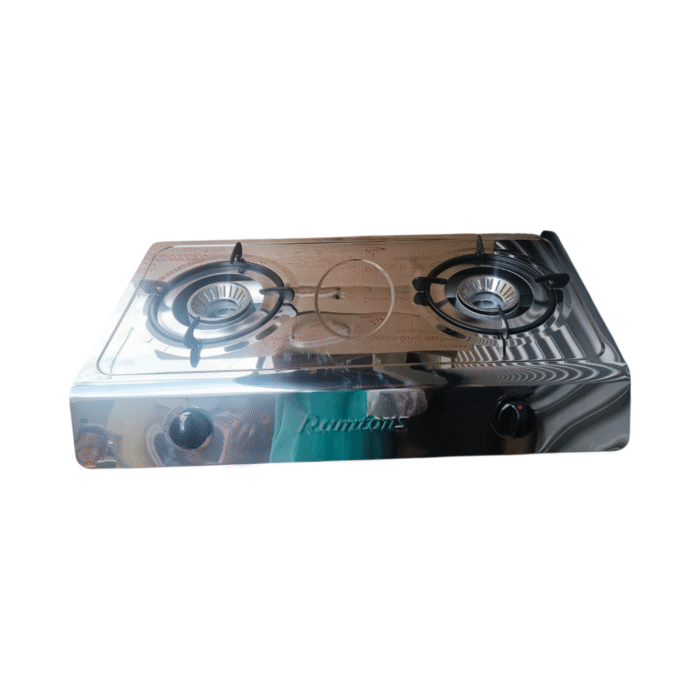 Ramtons RG 544 Double Burner Table Top Gas Cooker