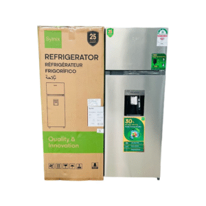 Syinix 210 ltrs double door fridge with water dispenser