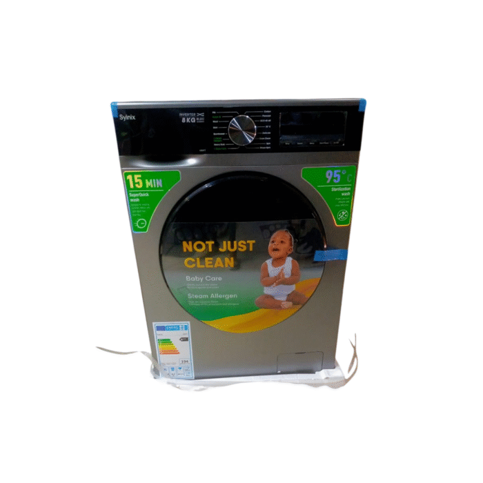 Syinix 8kg Front Load Washing Machine