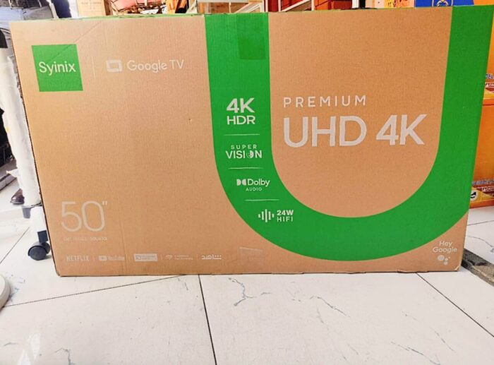 Syinix 50″ U61G Premium 4K UHD Google TV