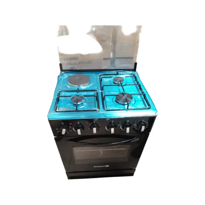 Volsmart 60x60 3+1 Jet Gas Standing Cooker with Electric Plate